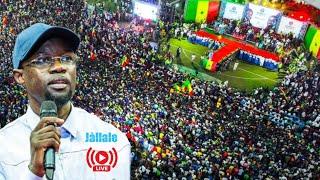 Direct • Meeting de Ousmane Sonko au Stade Amadou Barry, une marée humaine mobilisée