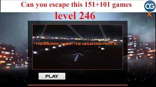 Can you escape this 151+101 games level 246 - TREASURE UNDER THE MOUNTAIN PART 5 - Complete Game