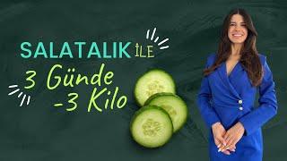 SALATALIK İLE 3 GÜNDE 3 KİLO VERİN | Diyetisyen Hatice Nur EGE