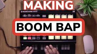 Making A Boom Bap Beat With Maschine Mikro MK2 Controller