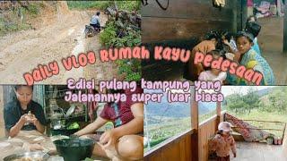 vlog pulang kampung | kebersamaan keluarga sangat penting | vlog mama shareen