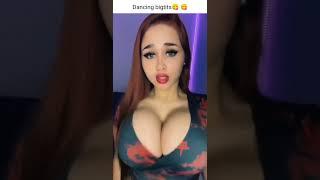 Hot Dancing Big Boobs #tiktok #girl #hijab #arab #dance #girldance