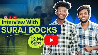 Interview With Suraj Rocks | Team Real Fools | 12 Million Subs On Yt 