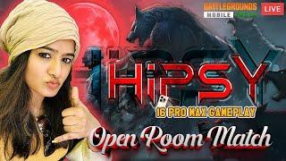 BGMI ROOM MATCH Live | TAMIL GIRL GAMER | தமிழ் BGMI Live | PUBG mobile Live || THE HIPSY