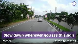 You may come across unexpected things at the intersections | Cyberabad Traffic Police