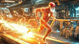 OLD FLASH gets TRAPPED on a TREADMILL and needs to RUN ENDLESSLY to generate ANTIMATTER ENERGY