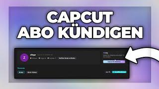 Capcut Abo kündigen - Tutorial