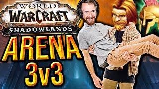 Asmongold CARRIED By Mcconnell's ONE SHOT in FIRST Rated Arenas | Shadowlands PvP