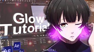 Glow Tutorial  - 「After Effects Tutorial 」┃ No Plugins Needed.