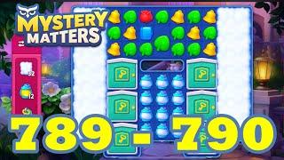 Mystery Matters Level 789 - 790 HD Gameplay  | 3 match puzzle | Android | IOS | GameGo Game