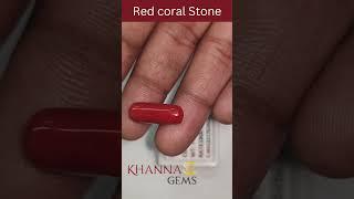 Red coral stone  WT:7.29CT  C.No.12217S192596