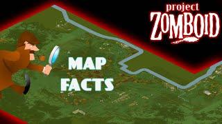 Some borderline useless facts about the map of Project Zomboid