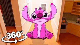 360° Stitch and Angel in YOUR HOUSE! - (Stitch and Angel)