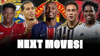  STRIKERS TRUTH! VAN DIJK BID, ENDRICK PLAN, JONATHAN DAVID, KOLO…