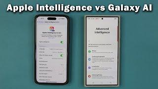 Apple Intelligence vs Samsung Galaxy AI - Which One is More Intelligent?