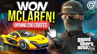 I Won A McLaren P1?  | Opening 200 McLaren Cases In GTA 5 Grand RP | Is It Worth It? [HINDI]