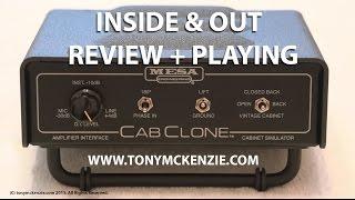 Mesa Boogie Cab Clone Cabinet Simulator | An Inside and Out Review With Playing | Tony Mckenzie