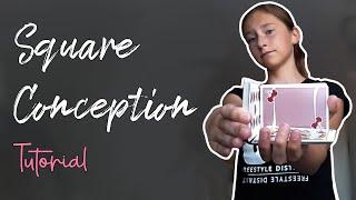 Square Conception Cardistry Tutorial (Deutsch) // Valeria Magic