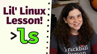 Learn the "ls" command! Lil' Linux Lesson!