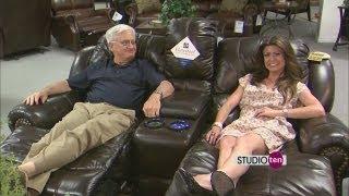 Studio 10: power recliner, Barrow fine furniture