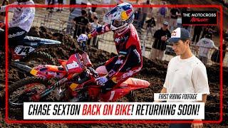 Chase Sexton BACK ON BIKE! Returning to Pro Motocross SOON