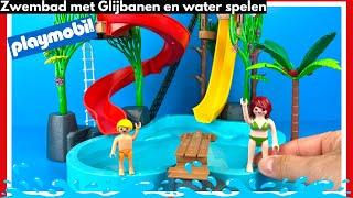 Playmobil Zwembad met Glijbaan | Family Toys Collector