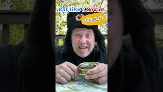 Eating food from USSR: Шпроты (Sprats)