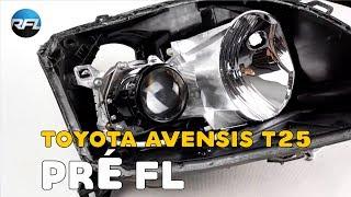 Toyota Avensis T25 - Pre Facelift 03-06 headlight repair and upgrade bi-xenon kit by Aharon