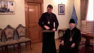 Вручення  Відзнаки Предстоятеля УПЦ  офіційному сайту