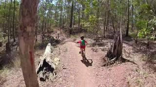 Darcy test first ride on his new Norco Fluid FS 24