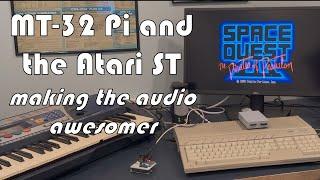 Let's use the Atari ST midi port!  Building and using an MT-32 Pi