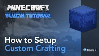 How to Setup Custom Crafting (Custom Items) on Your Server - Minecraft Java