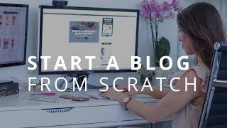 How to Start A Blog From Scratch // Kimberly Ann Jimenez