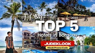 2024 | My Top 5 Beachfront Hotels in Boracay Island | Station 1, 2 & 3 with Room Rates