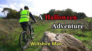 Halloween Stormy 29r Boot Zipper Bicycle ride, Off Road in search of Ancient Tombs.