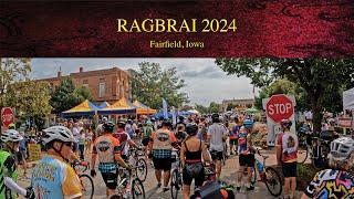 RAGBRAI 2024 in Fairfield, Iowa