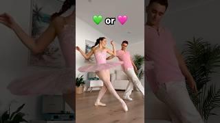 Elphaba or Glinda? 🩷 - #dance #trend #viral #couple #funny #ballet #wicked #shorts