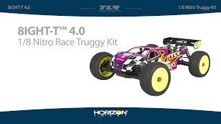 Team Losi Racing 1/8 8IGHT-T 4.0 4WD Nitro Truggy Race KitTech Overview