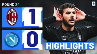 MILAN-NAPOLI 1-0 | HIGHLIGHTS | Theo Hernandez edges Napoli at San Siro | Serie A 2023/24