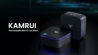 Mini PC KAMRUI AK1 PRO 12GB RAM 256GB SSD Mini  Computer Intel Celeron N5105