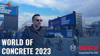 Bosch World of Concrete 2023 Booth Walkthrough & Demos!