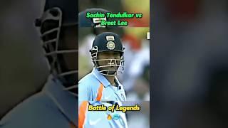 Sachin vs Breet Lee  #shorts #viral