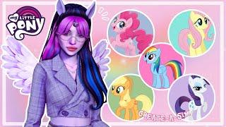 I created ALL of the My Little Pony Characters in The Sims 4 / Full CC List + Sim Download