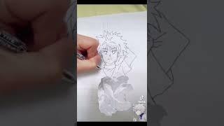 Art time-Killua Zoldyck                #drawing #anime #manga #killua #hunterxhunter