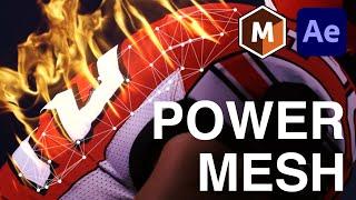 Power Mesh in Mocha Pro for After Effects