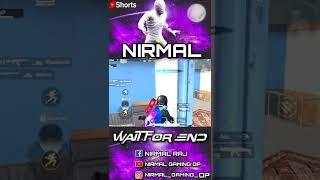 Nirmal gaming op 1v4 best Clutch GODTushar Op GOD AD YT Clutch GODPraveen YT #Shorts #viralshorts