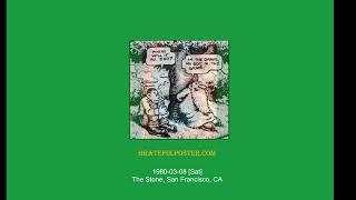 Jerry Garcia Band 1980-03-08 [Sat] The Stone, San Francisco, CA