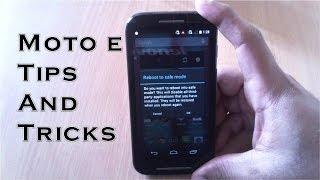 Moto E Tips and Tricks