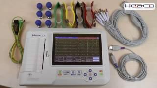 Электрокардиограф 12 канальный Heaco ECG 600G