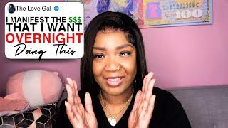 How I Manifest Money That I Want OVERNIGHT without Repeating Affirmations